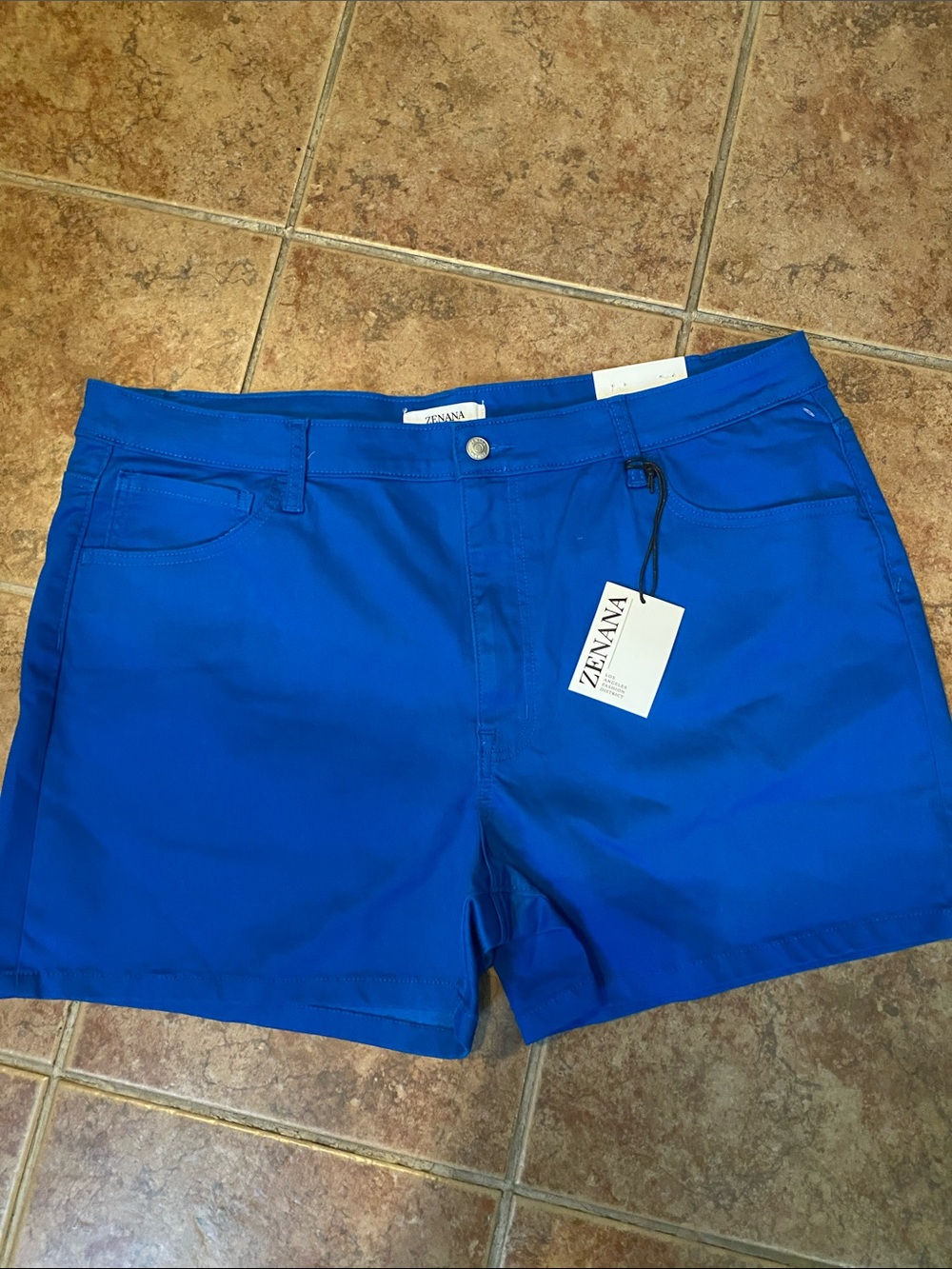 Zenana Outfitters Royal Blue Women's Casual Shorts